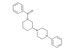 Image of Phenyl-[3-(4-phenylpiperazino)piperidino]methanone