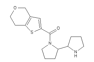 Image of 6,7-dihydro-4H-thieno[3,2-c]pyran-2-yl-(2-pyrrolidin-2-ylpyrrolidino)methanone