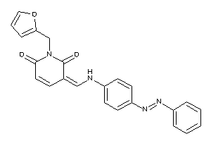 1-(2-furfuryl)-3-[(4-phenylazoanilino)methylene]pyridine-2,6-quinone