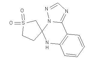 Spiro[6H-[1,2,4]triazolo[1,5-c]quinazoline-5,3'-thiolane] 1',1'-dioxide