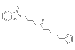 Image of N-[3-(3-keto-[1,2,4]triazolo[4,3-a]pyridin-2-yl)propyl]-6-(2-thienyl)hexanamide