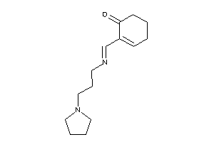Image of 2-(3-pyrrolidinopropyliminomethyl)cyclohex-2-en-1-one