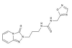 Image of 1-[3-(3-keto-[1,2,4]triazolo[4,3-a]pyridin-2-yl)propyl]-3-(1,2,4-oxadiazol-5-ylmethyl)urea