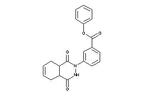 3-(1,4-diketo-4a,5,8,8a-tetrahydro-3H-phthalazin-2-yl)benzoic Acid Phenyl Ester