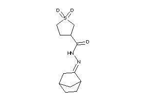 1,1-diketo-N-(norbornan-2-ylideneamino)thiolane-3-carboxamide