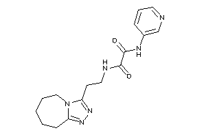 N'-(3-pyridyl)-N-[2-(6,7,8,9-tetrahydro-5H-[1,2,4]triazolo[4,3-a]azepin-3-yl)ethyl]oxamide