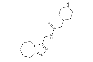 2-(4-piperidyl)-N-(6,7,8,9-tetrahydro-5H-[1,2,4]triazolo[4,3-a]azepin-3-ylmethyl)acetamide