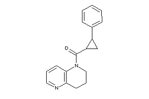 Image of 3,4-dihydro-2H-1,5-naphthyridin-1-yl-(2-phenylcyclopropyl)methanone