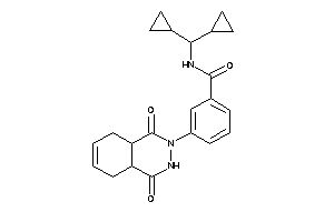 N-(dicyclopropylmethyl)-3-(1,4-diketo-4a,5,8,8a-tetrahydro-3H-phthalazin-2-yl)benzamide