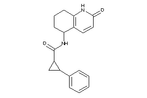 N-(2-keto-5,6,7,8-tetrahydro-1H-quinolin-5-yl)-2-phenyl-cyclopropanecarboxamide