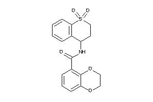 N-(1,1-diketo-3,4-dihydro-2H-thiochromen-4-yl)-2,3-dihydro-1,4-benzodioxine-5-carboxamide