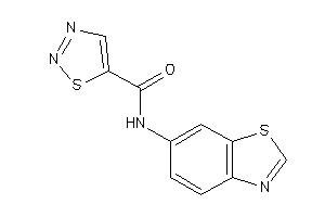 N-(1,3-benzothiazol-6-yl)thiadiazole-5-carboxamide