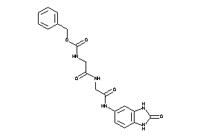 N-[2-keto-2-[[2-keto-2-[(2-keto-1,3-dihydrobenzimidazol-5-yl)amino]ethyl]amino]ethyl]carbamic Acid Benzyl Ester