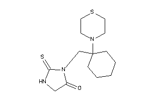 3-[(1-thiomorpholinocyclohexyl)methyl]-2-thioxo-4-imidazolidinone