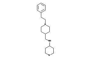 (1-phenethyl-4-piperidyl)methyl-tetrahydrothiopyran-4-yl-amine
