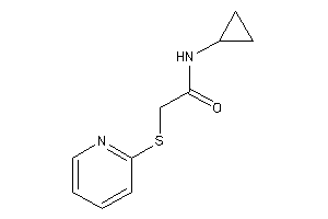 N-cyclopropyl-2-(2-pyridylthio)acetamide