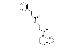 1-benzyl-3-[3-(6,7-dihydro-5H-[1,2,4]triazolo[1,5-a]pyrimidin-4-yl)-3-keto-propyl]urea