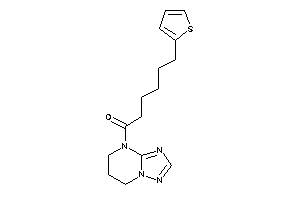1-(6,7-dihydro-5H-[1,2,4]triazolo[1,5-a]pyrimidin-4-yl)-6-(2-thienyl)hexan-1-one