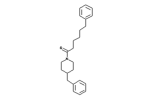 1-(4-benzylpiperidino)-6-phenyl-hexan-1-one