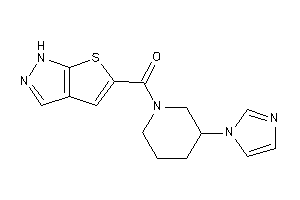 Image of (3-imidazol-1-ylpiperidino)-(1H-thieno[2,3-c]pyrazol-5-yl)methanone