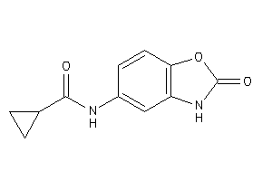 N-(2-keto-3H-1,3-benzoxazol-5-yl)cyclopropanecarboxamide