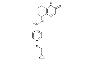 6-(cyclopropylmethoxy)-N-(2-keto-5,6,7,8-tetrahydro-1H-quinolin-5-yl)nicotinamide