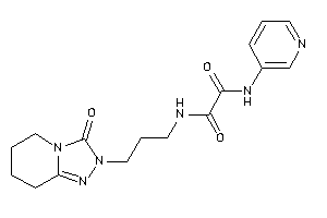 N-[3-(3-keto-5,6,7,8-tetrahydro-[1,2,4]triazolo[4,3-a]pyridin-2-yl)propyl]-N'-(3-pyridyl)oxamide