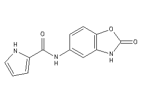 N-(2-keto-3H-1,3-benzoxazol-5-yl)-1H-pyrrole-2-carboxamide