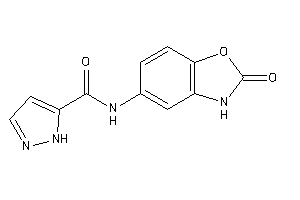N-(2-keto-3H-1,3-benzoxazol-5-yl)-1H-pyrazole-5-carboxamide