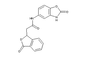 N-(2-keto-3H-1,3-benzoxazol-5-yl)-2-phthalidyl-acetamide