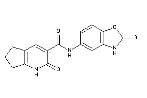 2-keto-N-(2-keto-3H-1,3-benzoxazol-5-yl)-1,5,6,7-tetrahydro-1-pyrindine-3-carboxamide