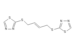 2-[4-(1,3,4-thiadiazol-2-ylthio)but-2-enylthio]-1,3,4-thiadiazole