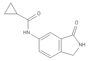 Image of N-(3-ketoisoindolin-5-yl)cyclopropanecarboxamide