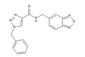 1-benzyl-N-(piazthiol-5-ylmethyl)triazole-4-carboxamide