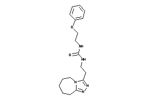 1-(2-phenoxyethyl)-3-[2-(6,7,8,9-tetrahydro-5H-[1,2,4]triazolo[4,3-a]azepin-3-yl)ethyl]urea