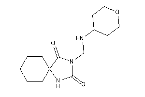 3-[(tetrahydropyran-4-ylamino)methyl]-1,3-diazaspiro[4.5]decane-2,4-quinone
