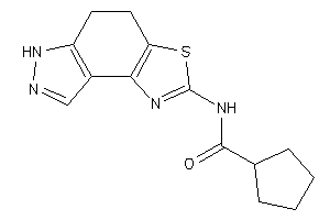 N-(5,6-dihydro-4H-pyrazolo[4,3-e][1,3]benzothiazol-2-yl)cyclopentanecarboxamide