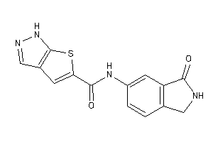 N-(3-ketoisoindolin-5-yl)-1H-thieno[2,3-c]pyrazole-5-carboxamide
