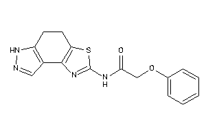 Image of N-(5,6-dihydro-4H-pyrazolo[4,3-e][1,3]benzothiazol-2-yl)-2-phenoxy-acetamide