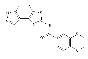 Image of N-(5,6-dihydro-4H-pyrazolo[4,3-e][1,3]benzothiazol-2-yl)-2,3-dihydro-1,4-benzodioxine-6-carboxamide