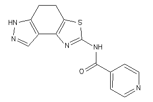 N-(5,6-dihydro-4H-pyrazolo[4,3-e][1,3]benzothiazol-2-yl)isonicotinamide