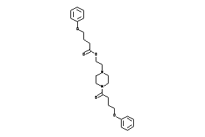 4-phenoxybutyric Acid 2-[4-(4-phenoxybutanoyl)piperazino]ethyl Ester