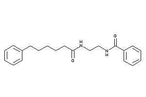 N-[2-(6-phenylhexanoylamino)ethyl]benzamide
