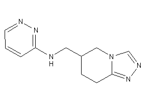 Pyridazin-3-yl(5,6,7,8-tetrahydro-[1,2,4]triazolo[4,3-a]pyridin-6-ylmethyl)amine