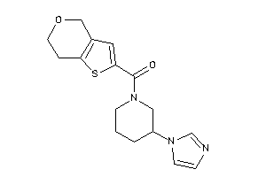 6,7-dihydro-4H-thieno[3,2-c]pyran-2-yl-(3-imidazol-1-ylpiperidino)methanone
