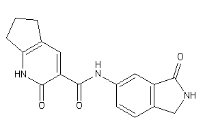 2-keto-N-(3-ketoisoindolin-5-yl)-1,5,6,7-tetrahydro-1-pyrindine-3-carboxamide