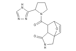 [2-(4H-1,2,4-triazol-3-yl)pyrrolidine-1-carbonyl]BLAHone