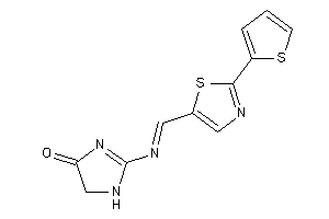 2-[[2-(2-thienyl)thiazol-5-yl]methyleneamino]-2-imidazolin-4-one