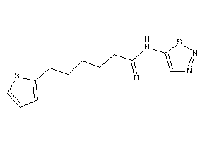 Image of N-(thiadiazol-5-yl)-6-(2-thienyl)hexanamide
