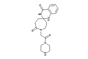 1'-(2-keto-2-piperazino-ethyl)spiro[1,3-dihydroquinazoline-2,5'-azepane]-2',4-quinone